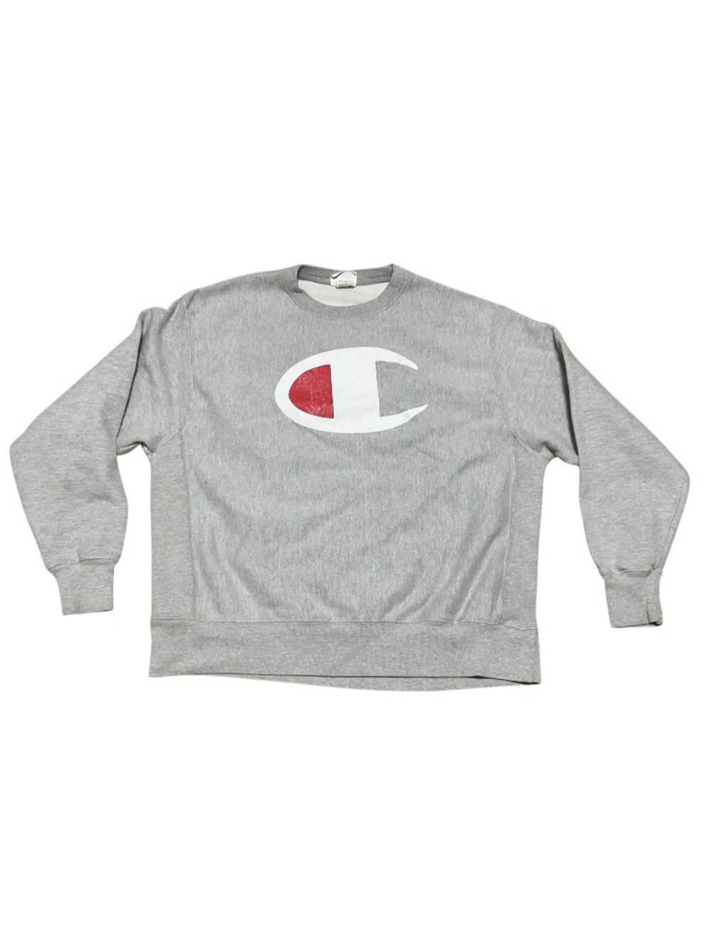 Vtg Champion Reverse Weave Crewneck Sweatshirt Sz XL Gray Cotton Blend Unisex